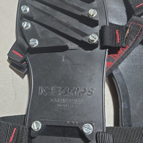 Jordan David Snow Ice Grips Men's Cleats Winter Outdoor Traction--- Size Large - Picture 2 of 2